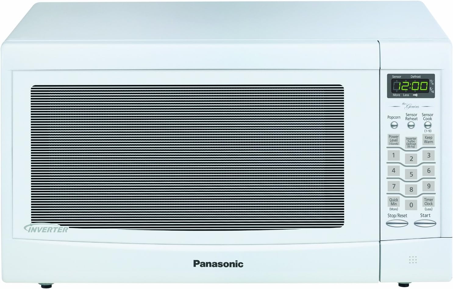 Panasonic NNSN668W 1.2cu.ft. 1200W Genius Inverter Microwave Oven