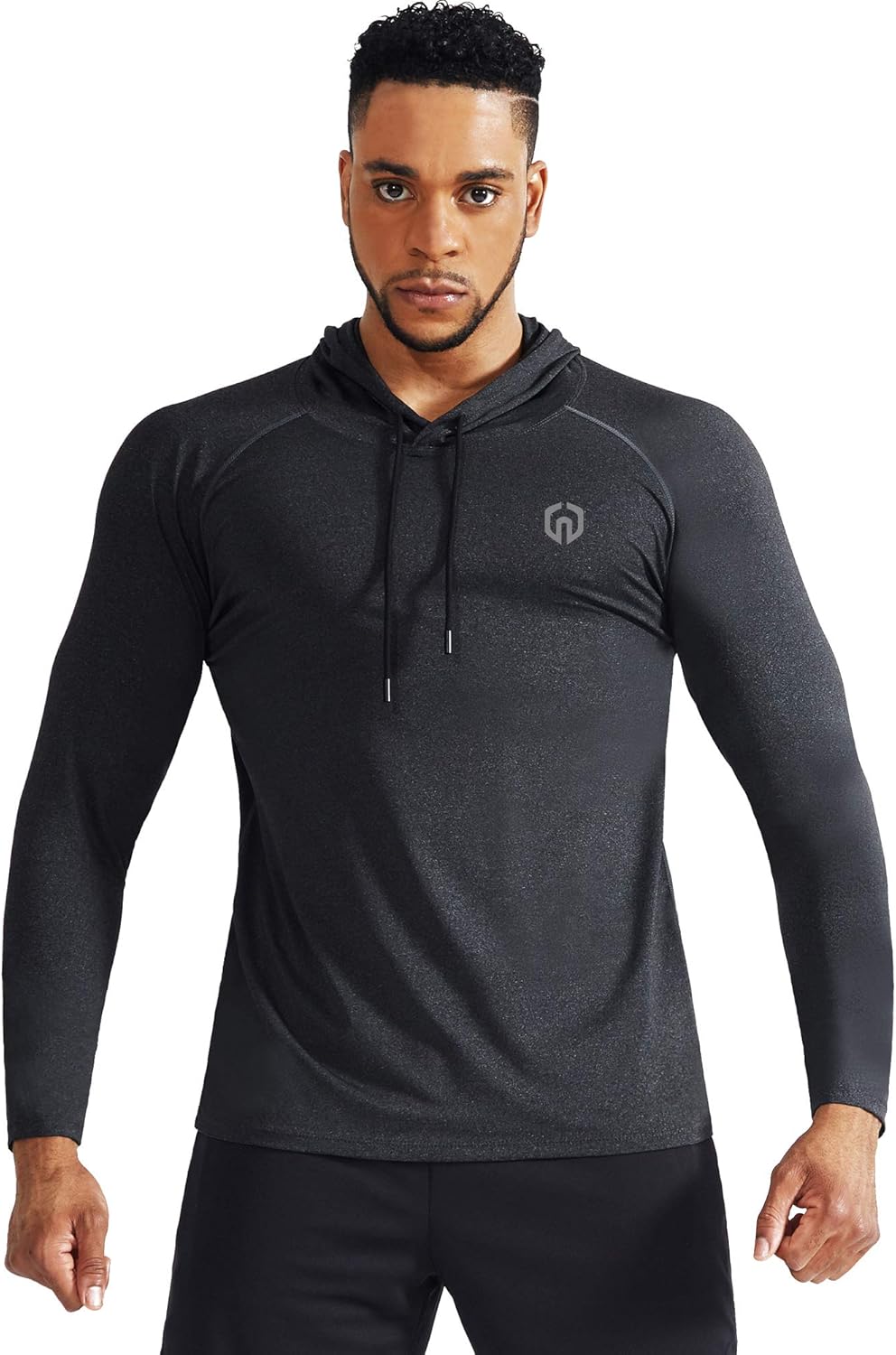 Neleus Men's Dry Fit Athletic Workout Running Shirts Long Sleeve: Clothing