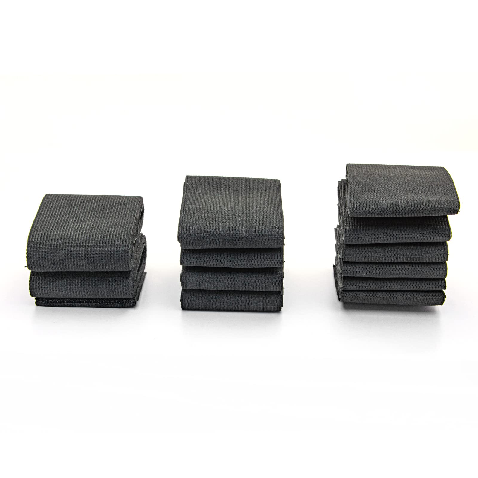 Photo 1 of Elitzia Elastic Straps Bands for Beauty Device - 12 Pack Adjustable Hook & Loop Fasteners - 3 Sizes (35cm/51cm/92cm) - Multipurpose Organizer Straps ET2000BD