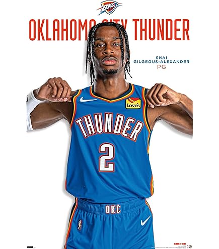 Amazon.com: NBA Oklahoma City Thunder - Shai Gilgeous-Alexander