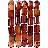 Natural Red Agate Cylinder Tube Beads 10x14mm 38cm/str Loose Semi Gemstone Stone Beads for Making Bracelets Necklace