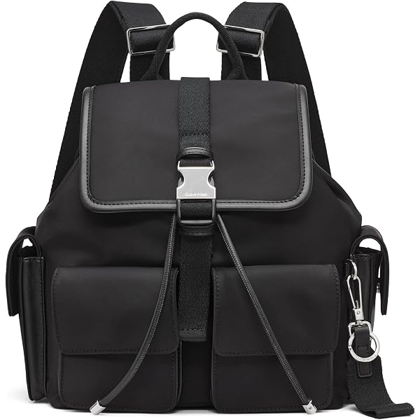 Amazon.com: Calvin Klein Belfast Nylon Buckle Backpack  display picture 2