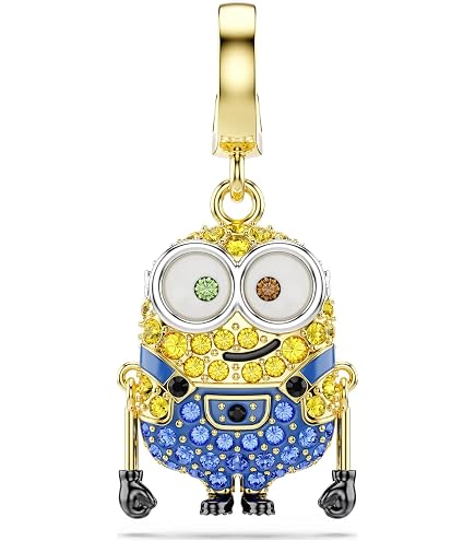 Amazon.com: Swarovski Minions Bob key ring, Multicolored