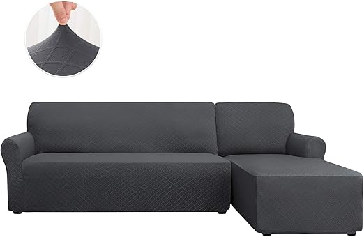 Amazon Com Chun Yi 2 Pieces Rhombus 2 Seats Sofa Stretch Fabric L