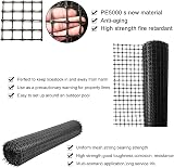 Shsyue Garden Fence Barrier 1x20m Snow Fence Plastic Netting Heavy Duty view 3
