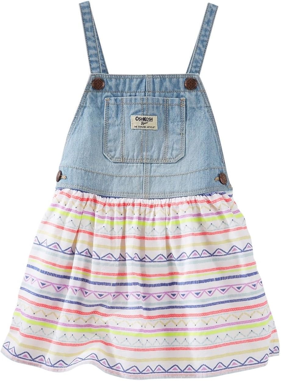 oshkosh striped overalls mens