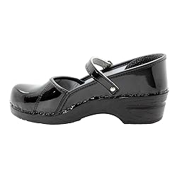 Bjork Women's Marcella Mary-Jane Leather Clogs