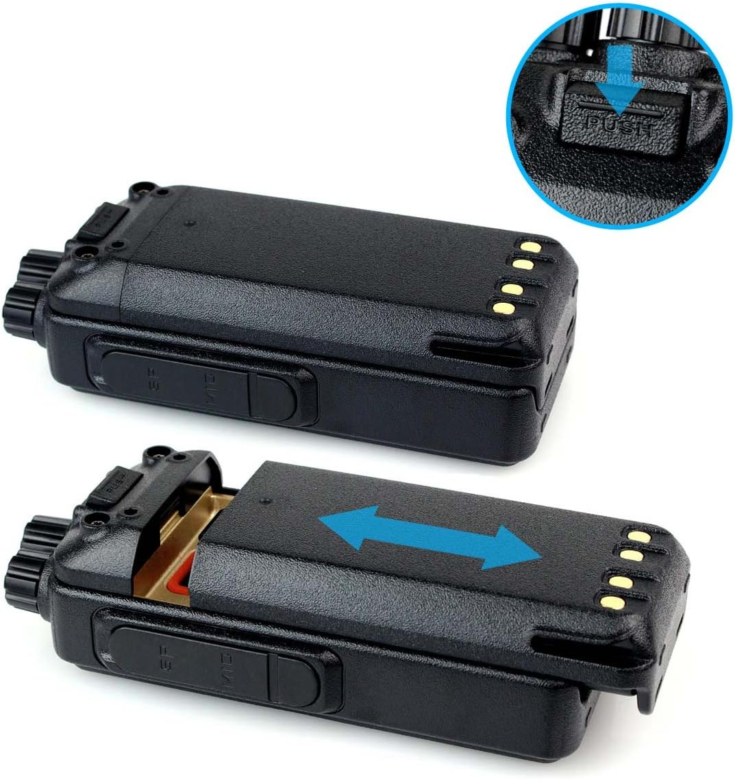 Retevis RT1 Walkie Talkies for Adults,Long Range Rechargeable Two Way Radios,High Power,Rugged,3000mAh Battery,Emergency 2 Way Radios with Earpiece