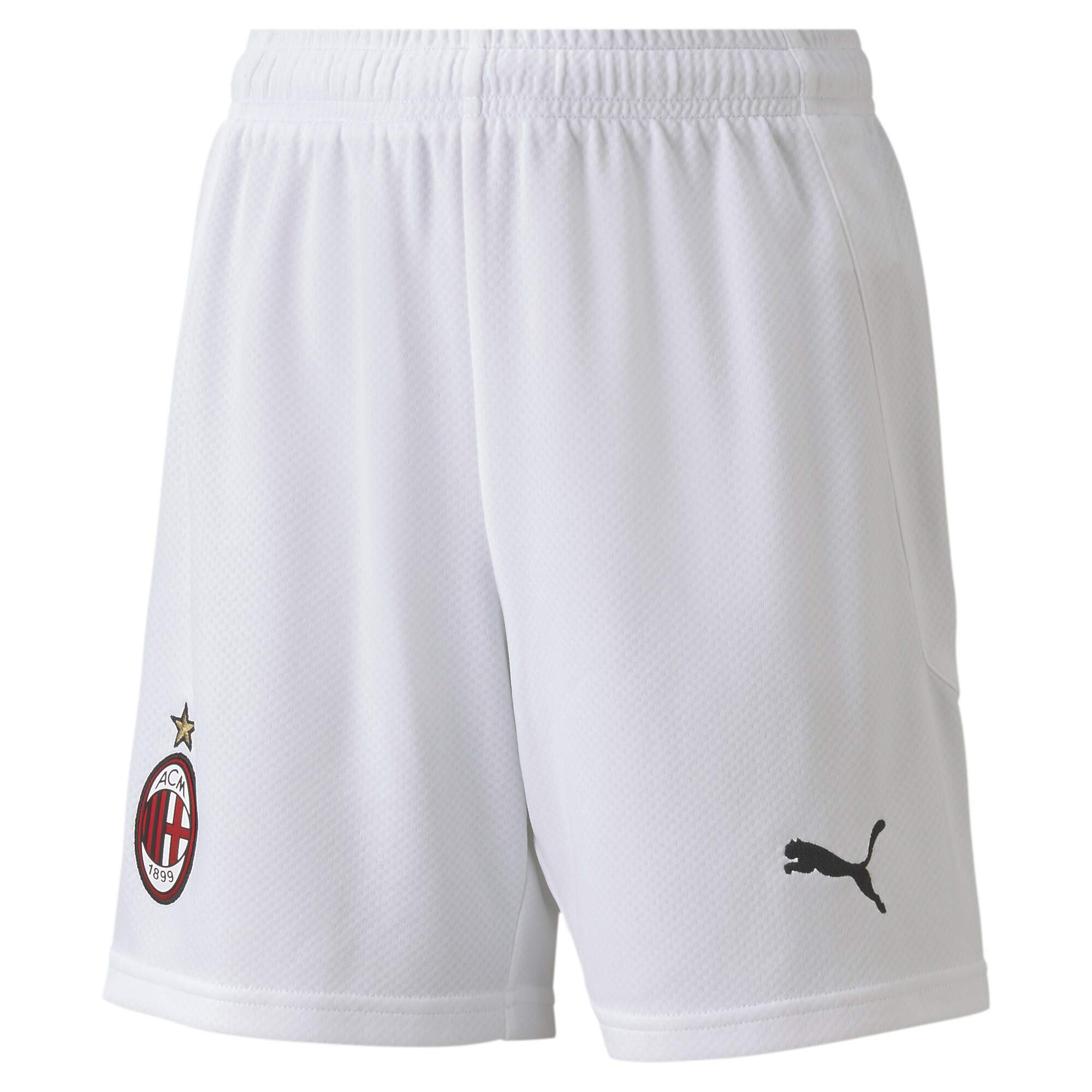 Puma ACM Shorts Replica Jr Knitted Shorts - White-Puma White, 164