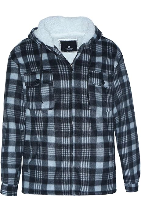 boston traders hooded flannel costco