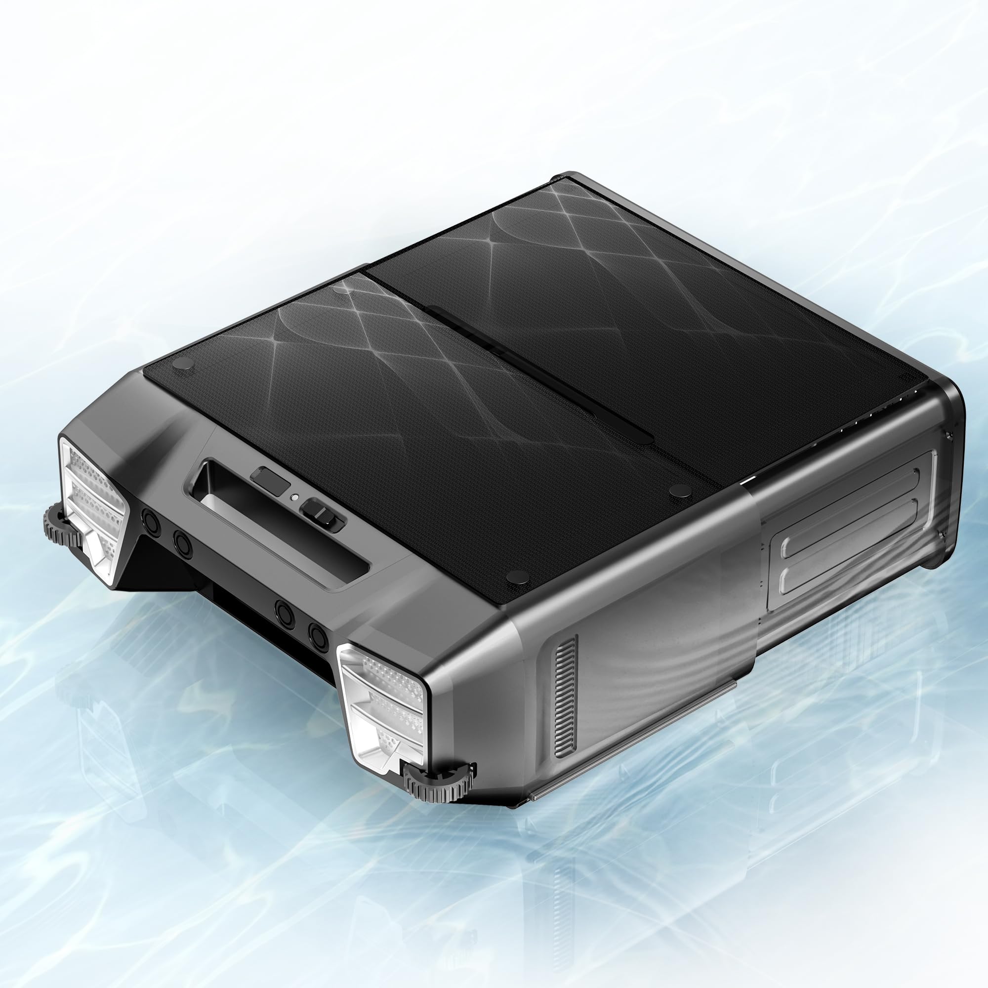 Solar Pool Skimmer, Robotic Pool Surface Skimmer