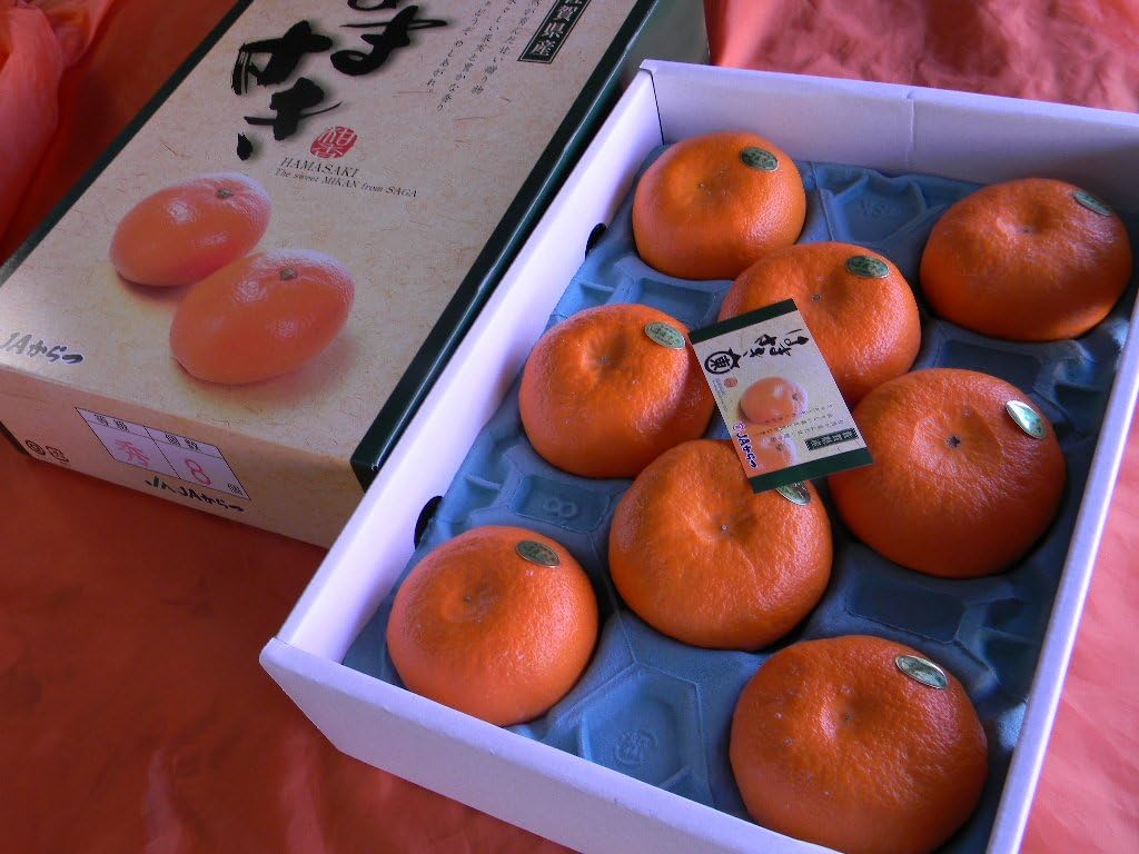Amazon かなり希少なみかんです 佐賀産 はまさき 8玉化粧箱 みかん 果物 通販 Amazon かなり希少なみかんです 佐賀産 はまさき 8玉化粧箱 みかん 果物 通販