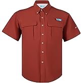 Champ Horse Mens Fishing Shirts Short Sleeve UV UPF 50+ Sun Protection Breathable Waterproof Quick - Dry for Hiking Camping