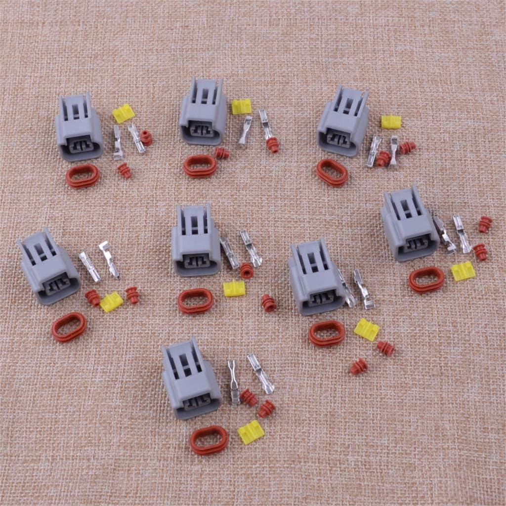 OTOBI - Female Ignition Coil Connector Replacement 8 Set Fit For Ford 4.6L 5.4L Modular 6.8L V10 Triton Motors 1991-2010 2011