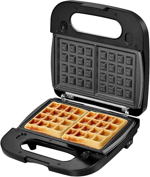 Laukingdom Belgian Waffle Maker with Removable Plates