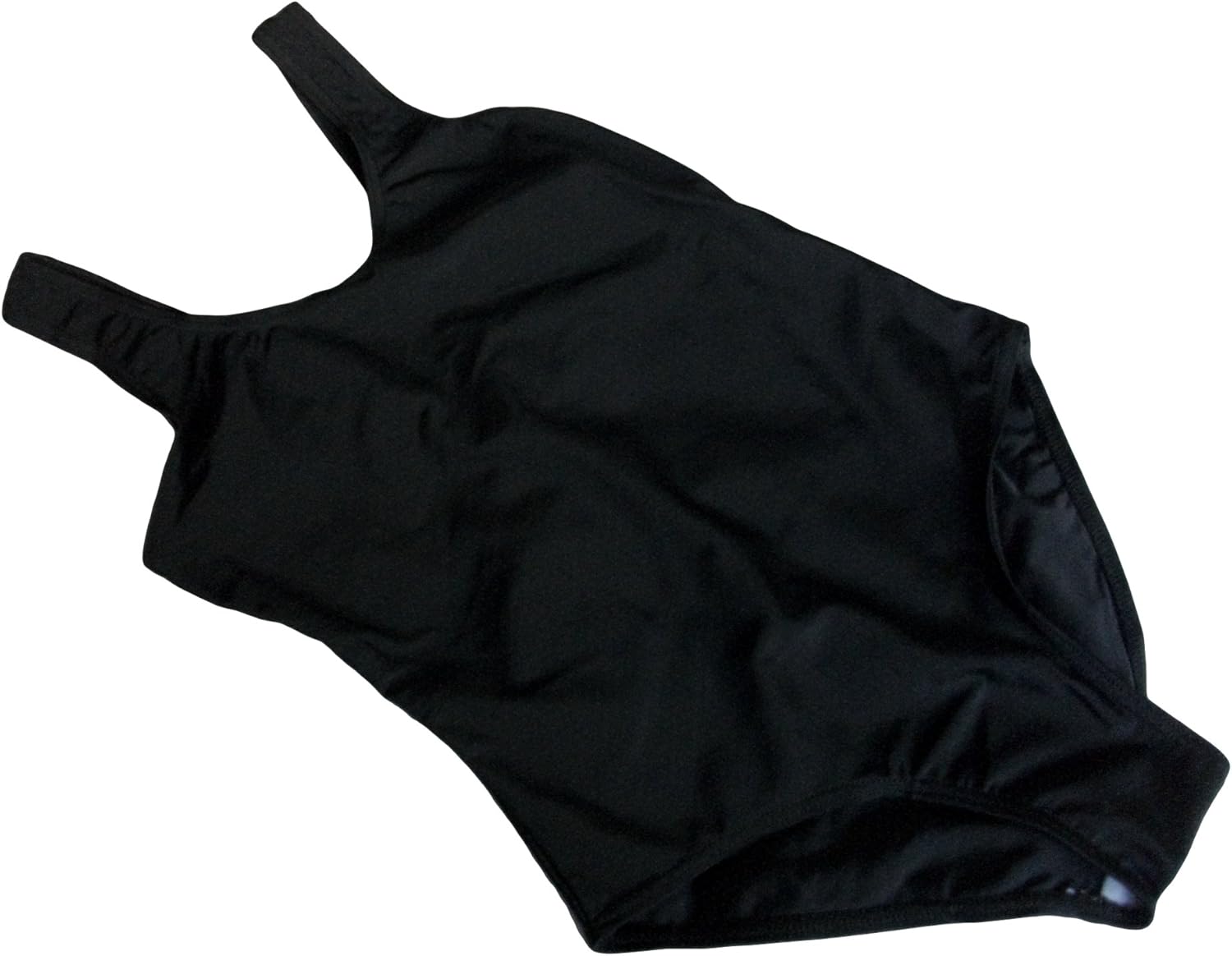 classic black swimming costume