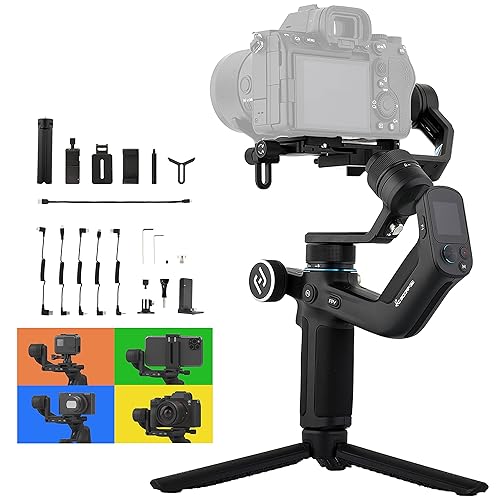 All in Camera Gimbal Stabilizer FeiyuTech SCORP Mini, Handheld