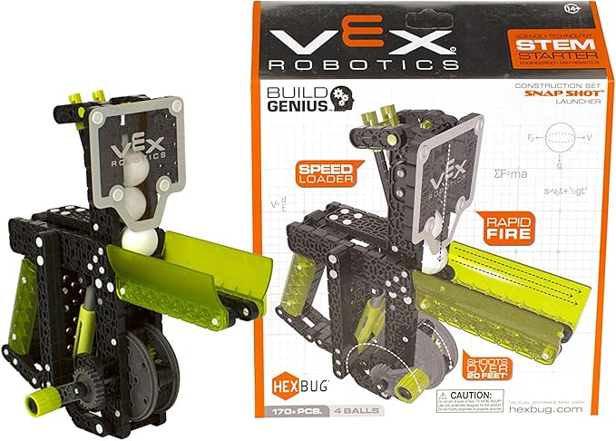 Amazon Com Hexbug Vex Robotics Snap Shot Stem Construction Kit