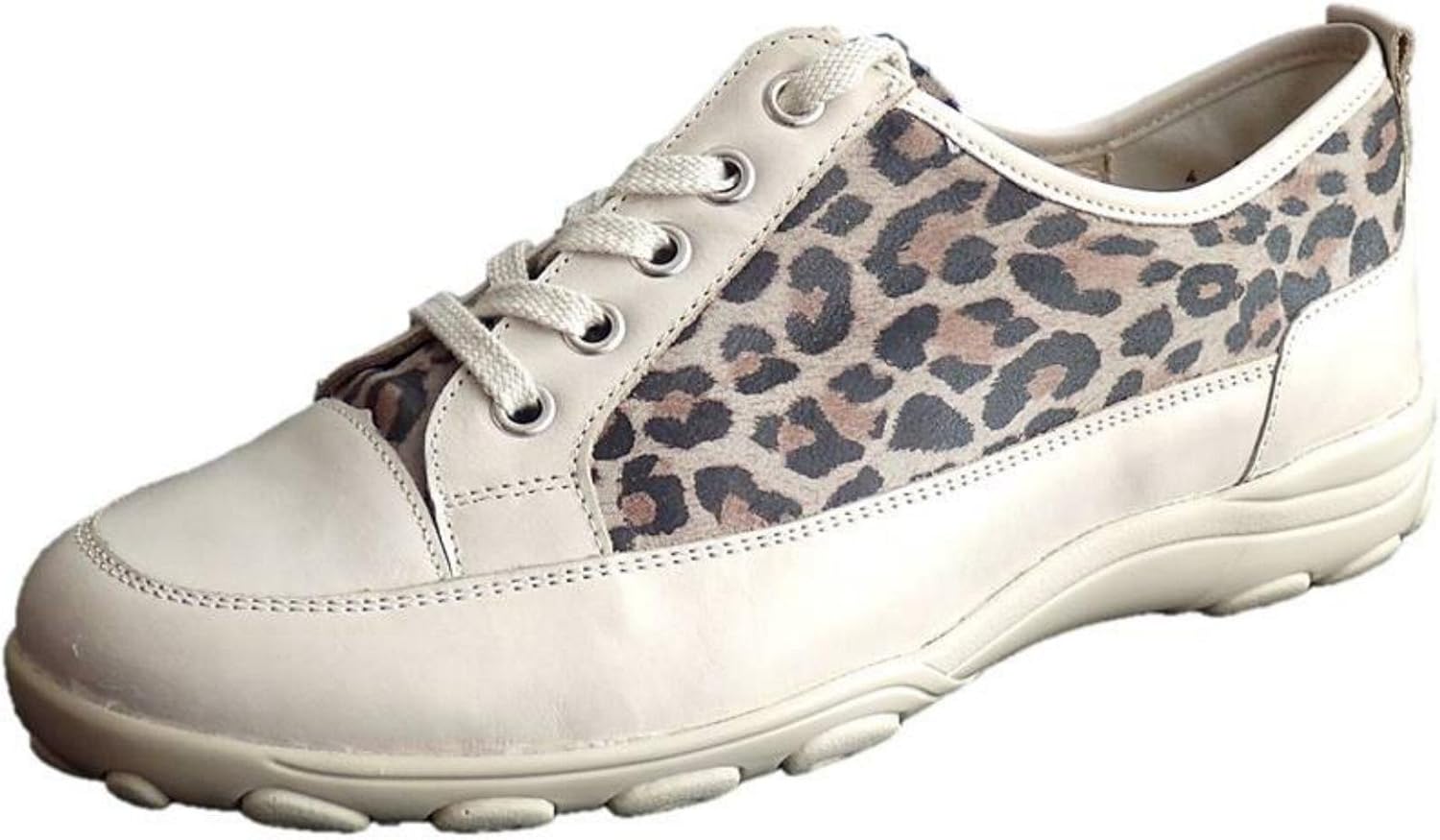 Semler Sneaker Schnürschuhe Damen Sand Leo Leder Weite K (37) Amazon