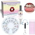Tooth Gem Kit, DIY Crystals Jewelry Kit Teeth Gems Kit, 2025 New Professional Fashionable Y2k Tooth Gems Kit for Teeth, Teeth Jewelry Starter Kit