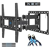 Mounting Dream TV Wall Mounts TV Bracket for Most 32-55 Inch Flat Screen TV/ Mount Bracket, Full Motion TV Wall Mount with Swivel Articulating Dual Arms, Max VESA 400x400mm, 99 LBS Loading MD2380