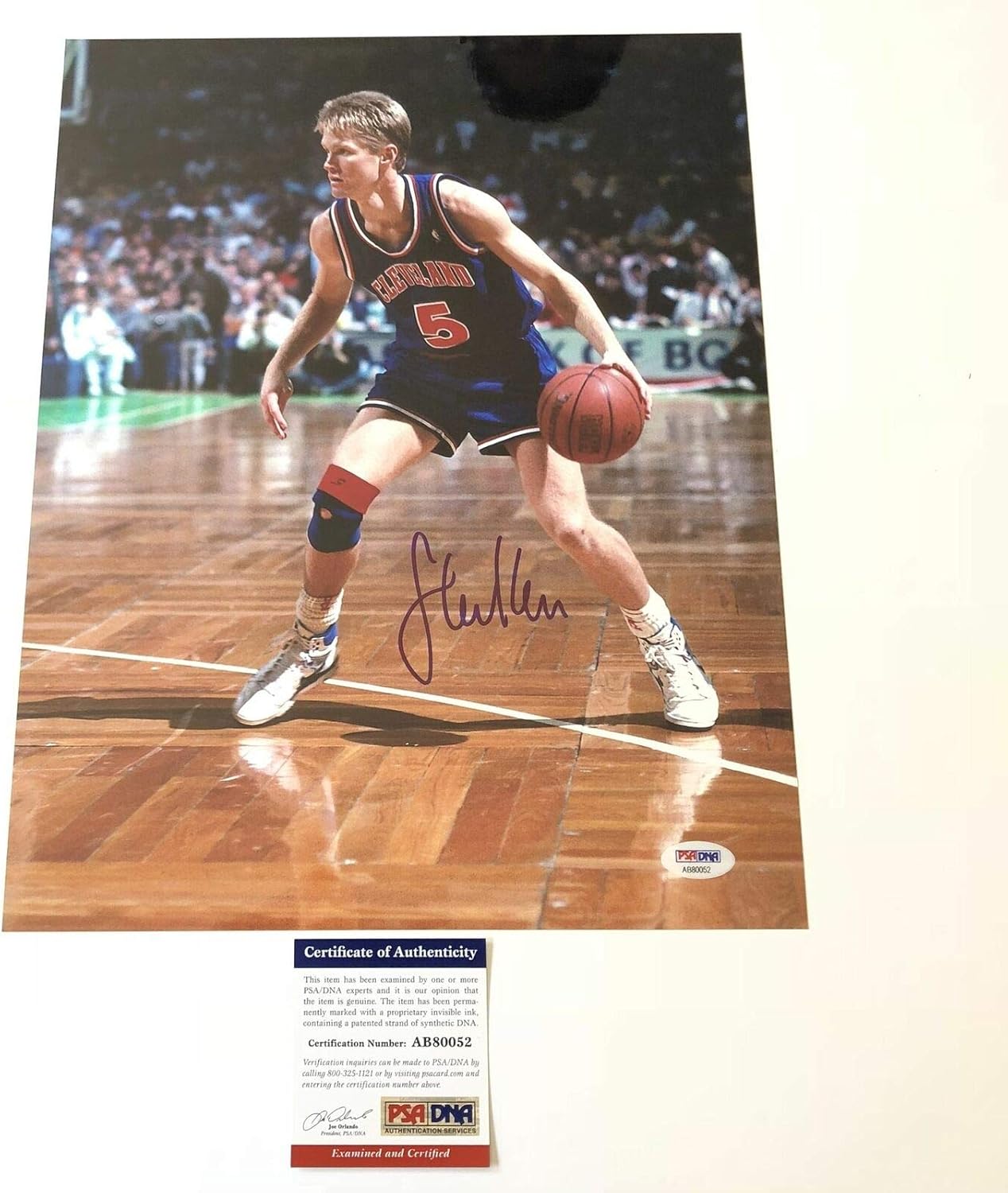 steve kerr autograph