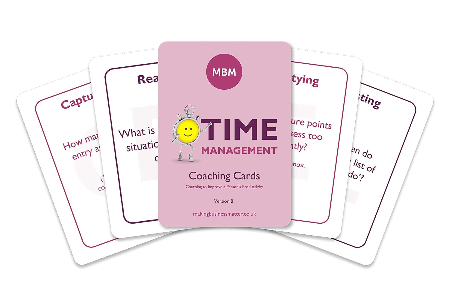 MBM Coaching Cards for Influence & Strategic Skills, Pink