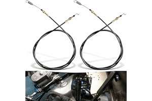2Pcs 2-11082 Shifter Cable for Chuck Wagon CW-11 CW-265 CW-413, Trailmaster Trail Wagon TW400 TW11, BD300, Land Master LM400 