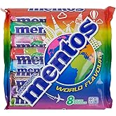 Mentos World Flavours I 8 Rolls of different Flavored Chewy Dragees I 300g 10.5 ounce total