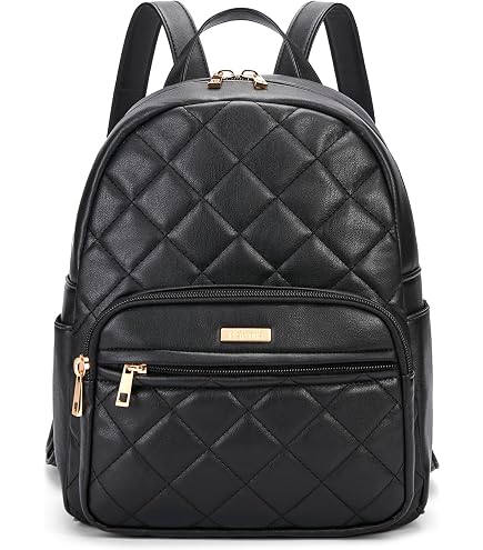 Amazon.com: PU Leather Backpack Purse for Women, 3Pcs Travel Work Shoulder Handbag Set