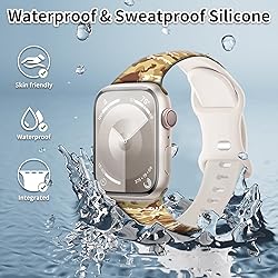 Soft Silicone Pattern Printed Bands Compatible with