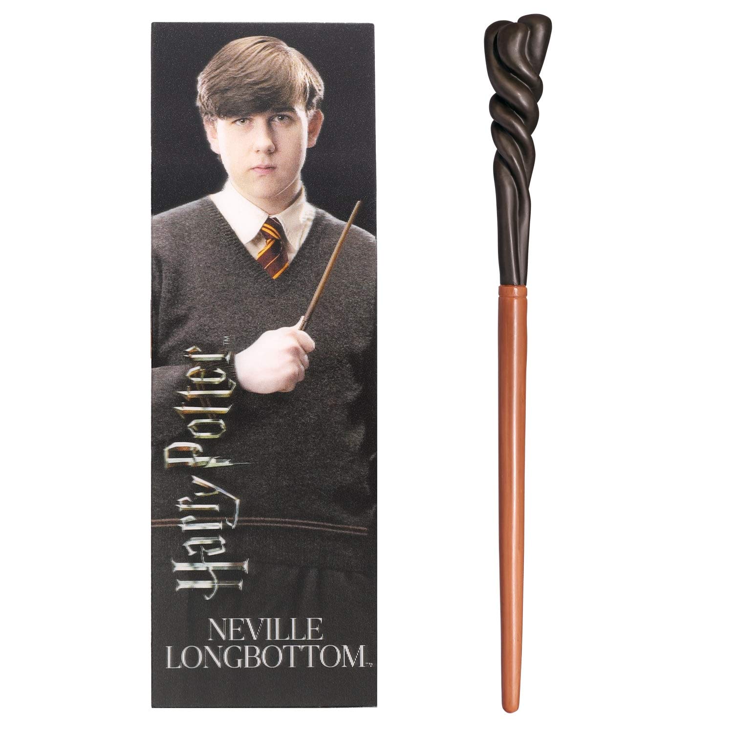 Official Harry Potter - Neville Longbottom Wand With Bookmark