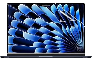 KEANBOLL 2 PCS HD Crystal Clear Screen Protector for New Apple 2024 2023 MacBook Air 15 inch (Model: A3114，A2941) Laptop with M3 M2 chip 15.3 inch Liquid Retina Display Laptop,Anti Scratch Anti Fingerprint