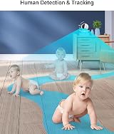 EZVIZ C6CN 4MP 2.5K Indoor Wireless Pan Tilt Pet Baby Monitor Auto Tracking view 5