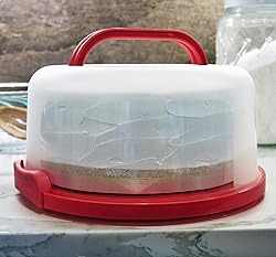 Top Shelf Elements Round Cake Carrier For Up To 10