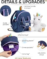 Naturally KIDS Unicorn Backpack Medium 5-7 Years Girls Gift Girls Backpack view 4