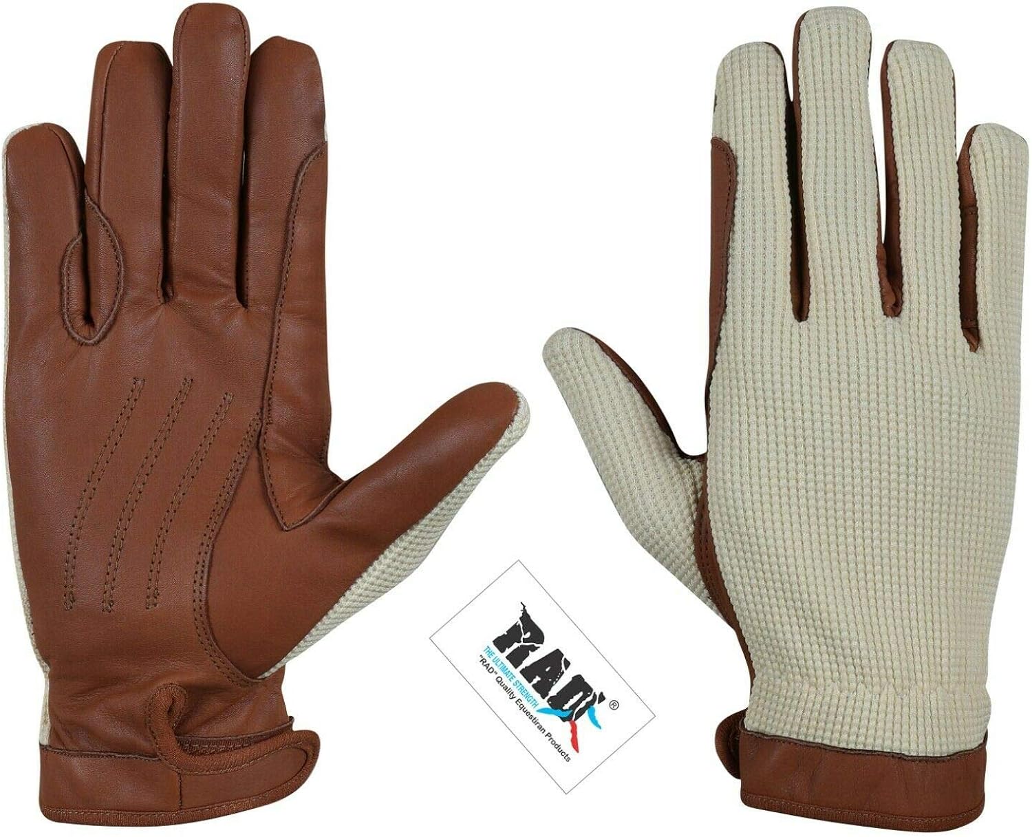 RAD The Ultimate Strength Sport Horse Riding Gloves Equestrian Knitted