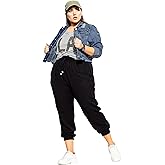 City Chic CCX Women's Plus Size Pant - Unwind Black