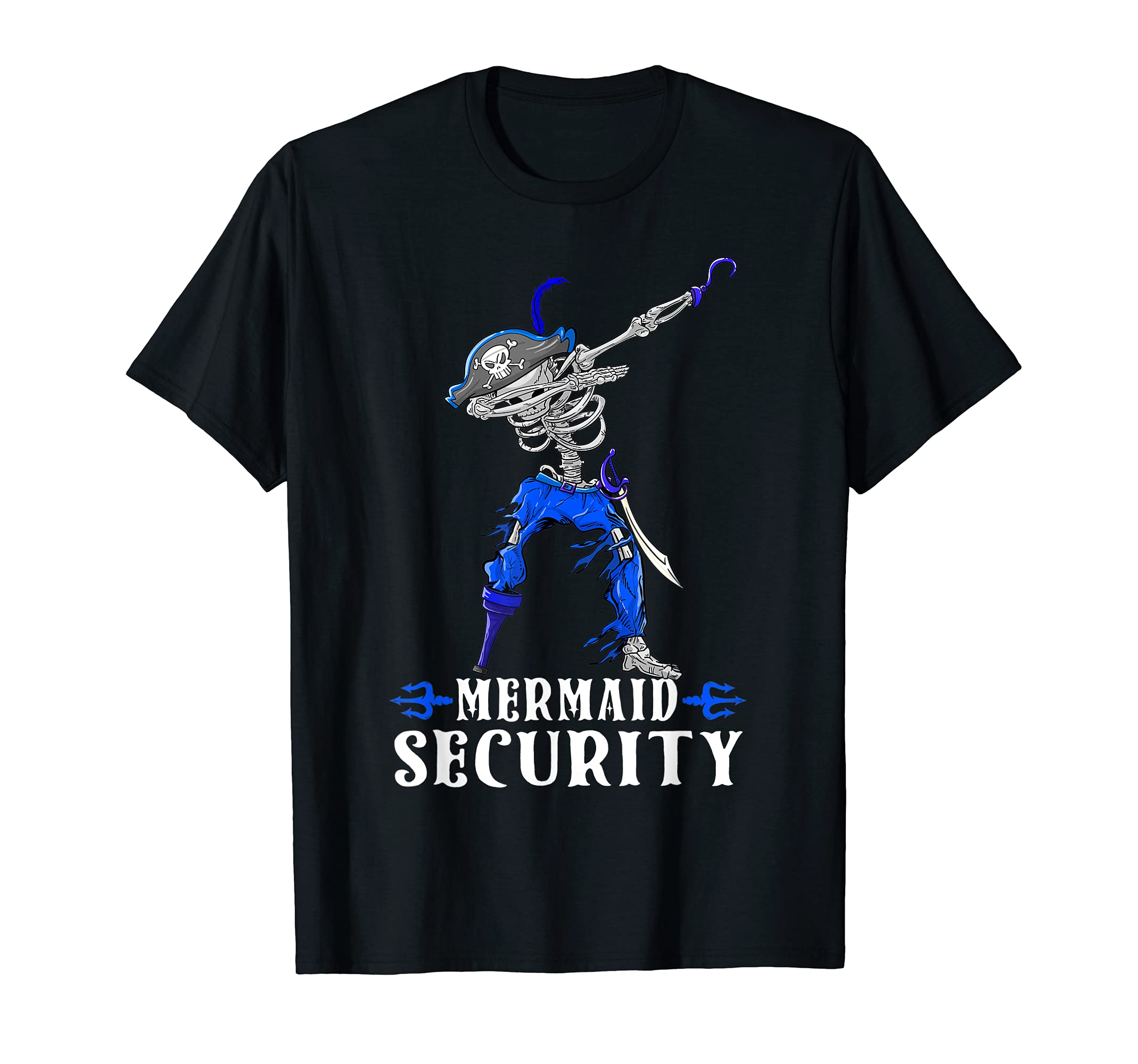 Mermaid Security Halloween Costume Cool T-Shirt