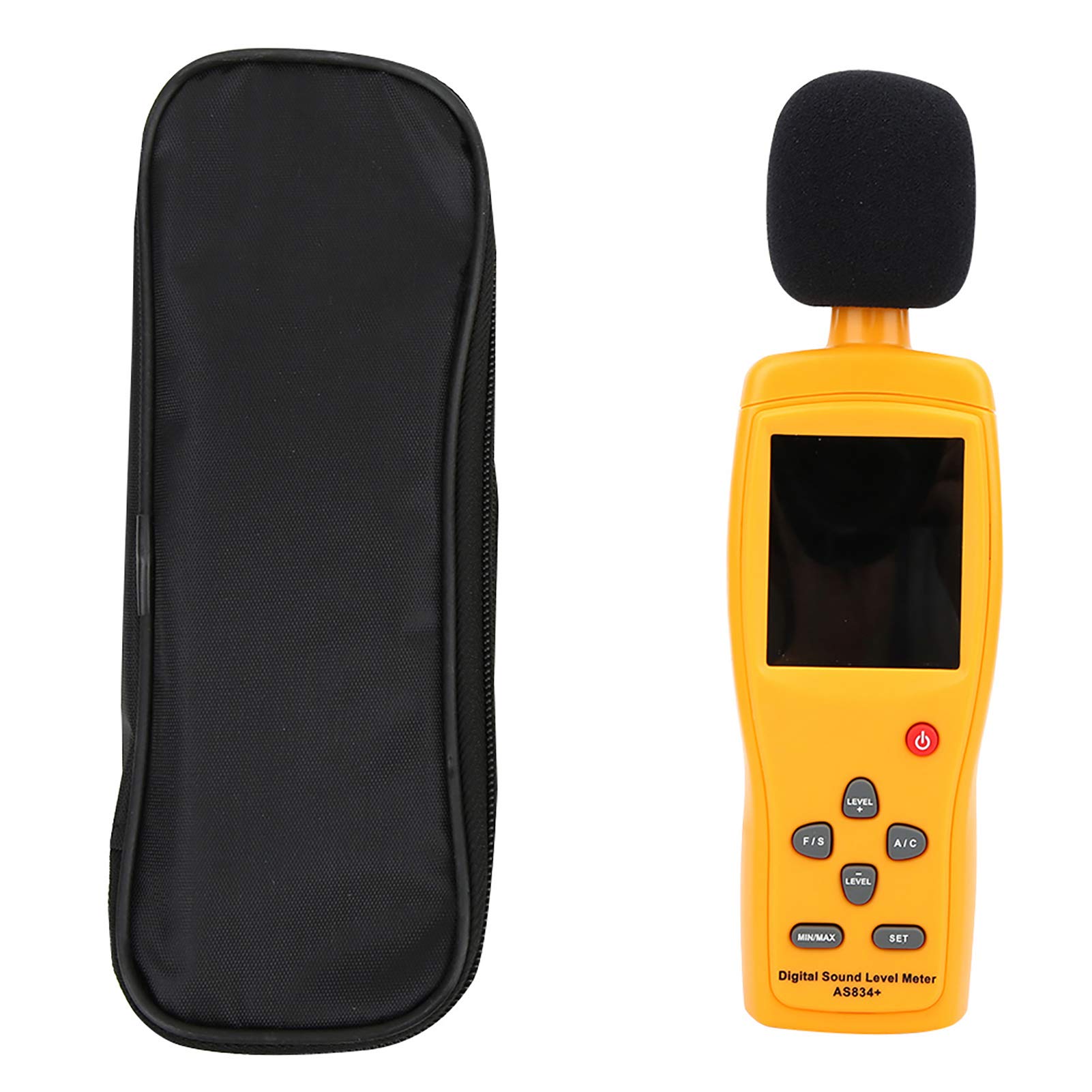 Noise Meter Smart Sensor AS834+ High Precision Industrial Digital Sound Level Meter Decibel Detector