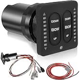 15170-001 Trim Tab LED Switch Indicator for Lenco Marine Single Actuator | 15170-001 Trim Tab Switch LED Integrated Indicator Tactile Kit w/ Pigtail Replacement Part For Lenco Marine Single Actuator