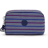 Kipling Gleam Printed Pouch Blue Geo Print