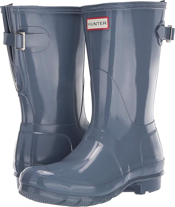 hunter boots gull grey