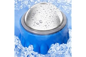 Everjoys Massage Ice Roller Ball, Cold & Heat Therapy Relief Massager, Deep Tissue Massage Pain Relief, Massager Tool for Back/Neck/Body/Face/Foot Pain, Muscles Recovery