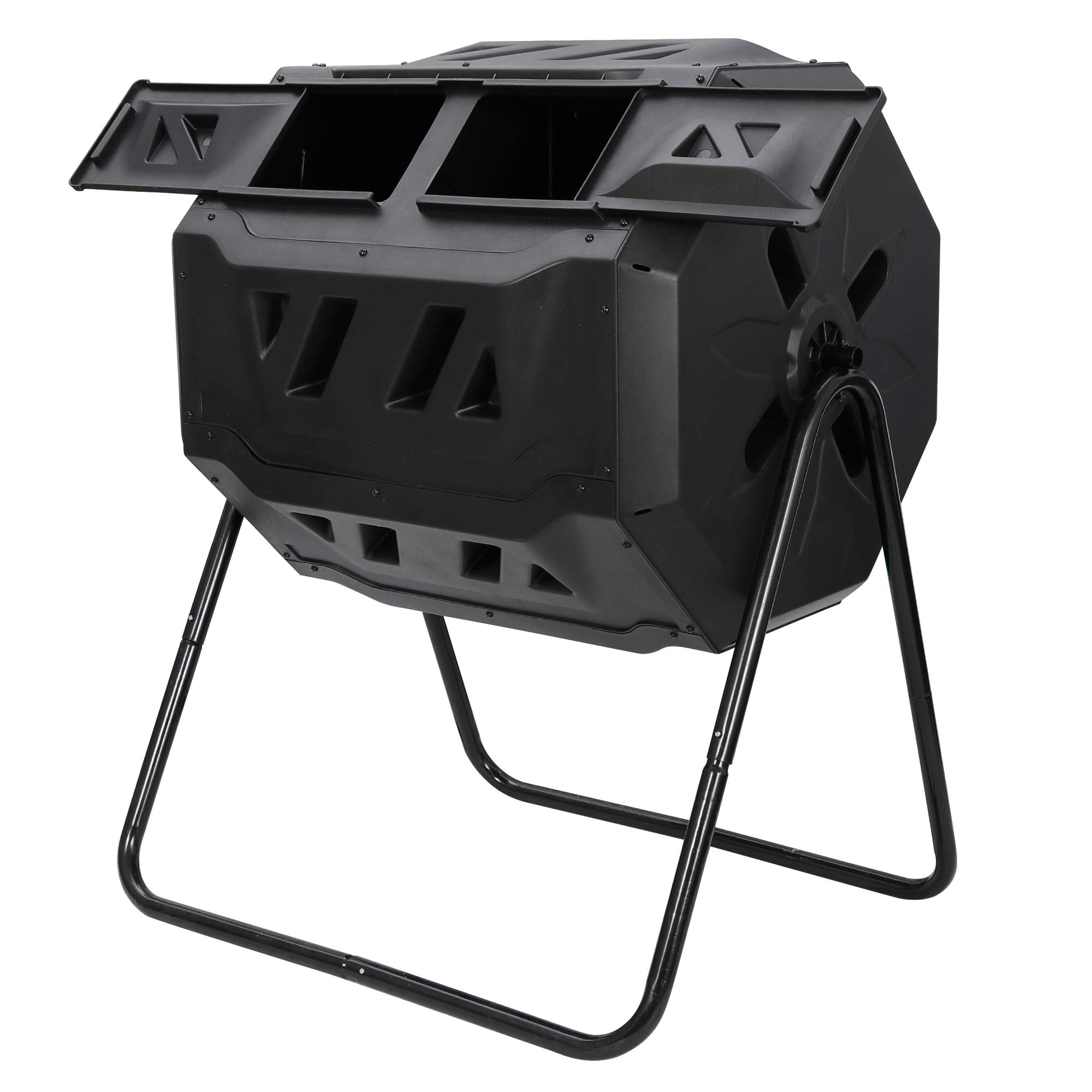 Buy Large Compost Bin Tumbler, 43 Gallon Capacity Composting Tumbler
