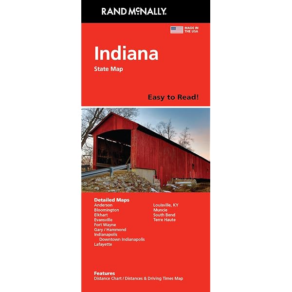 thumbnail image 2 of Rand McNally State Maps: Michigan And Minnesota (2 Maps 2 of 14