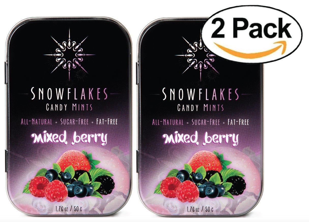Tropical Mix Xylitol Candy Chips (2Pack) Snowflakes (2