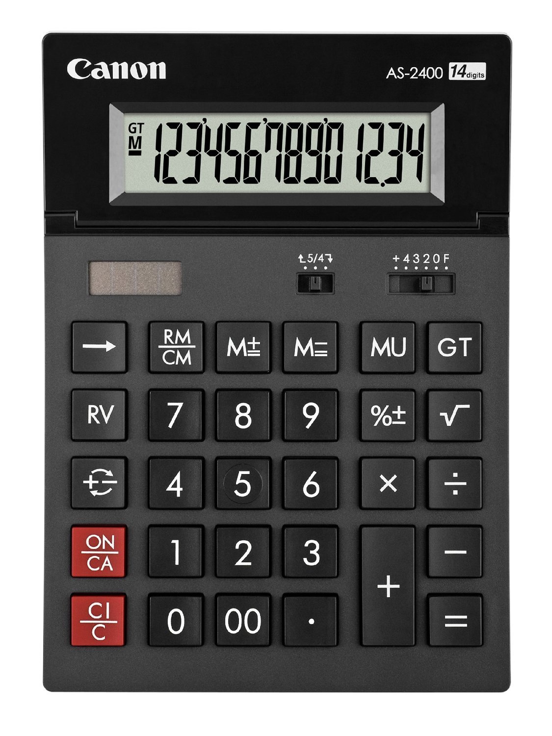 Canon AS-2400 - 12-digit semi-desktop calculator