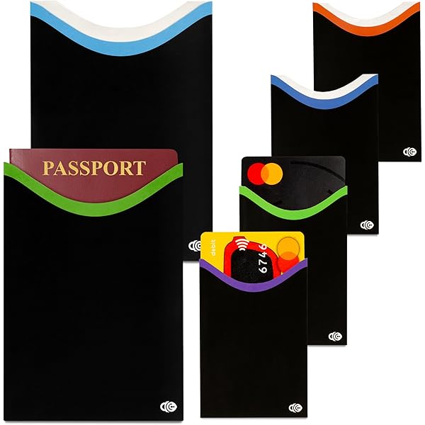 Amazon.com: Samsonite 3-Pack Credit Card RFID Sleeves, White, One Size :  Clothing, Shoes & Jewelry