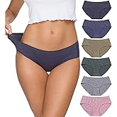 Wealurre Cotton Bikini Women's Breathable Panties Seamless Comfort Underwear